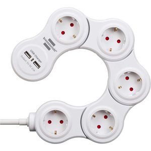 Produktbild für Steckdosenleiste Brennenstuhl Vario Power, 1,4m