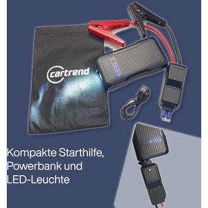 Produktbild für Starthilfe-Powerbank Cartrend 3 in 1, 12V