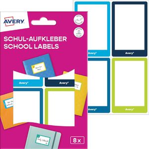Produktbild für Buchetiketten Zweckform SCHOOL8G