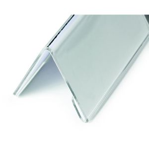 Produktbild für Tischnamensschilder Durable 803419, glasklar, A5