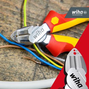 Produktbild für Abisolier-Seitenschneider Wiha 26745, electric