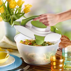 Produktbild für Schüssel Westmark Praktika, mit Deckel und Dressing-Behälter