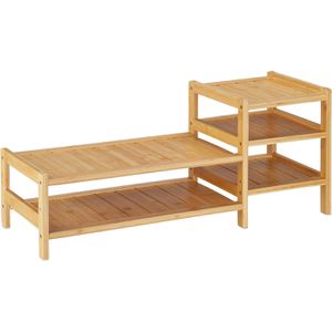 Produktbild für Monitorständer Relaxdays 10039875, Bambus