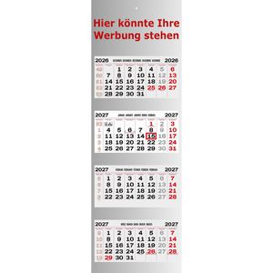 4-Monatskalender Böttcher-AG Barcelona, mit Werbedruck