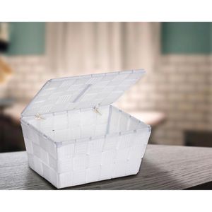 Produktbild für Aufbewahrungskorb Wenko Adria mit Deckel, 2L