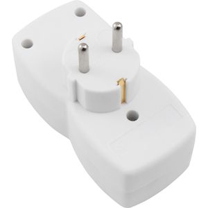 Produktbild für Steckdosenadapter Böttcher-AG weiß