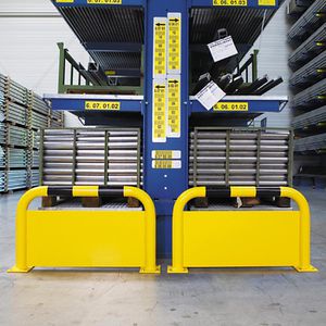 Produktbild für Rammschutzbügel Moravia für Innen, aus Stahl