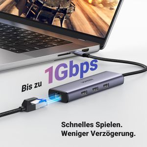 Produktbild für Dockingstation UGREEN Revodock 6-in-1, 15598
