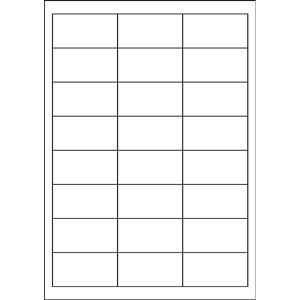 Produktbild für Universaletiketten TopStick labels, 8736, weiß