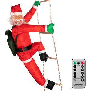 Produktbild für Weihnachtsfigur Monzana Weihnachtsmann auf Leiter
