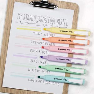 Produktbild für Textmarker Stabilo swing cool Pastel