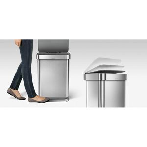 Produktbild für Mülleimer Simplehuman CW2024, silber