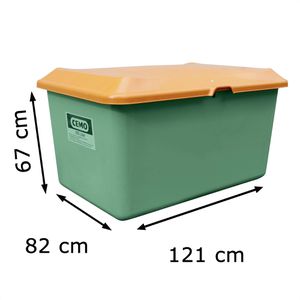 Produktbild für Streugutbehälter CEMO Plus 3, 10578, 400 Liter