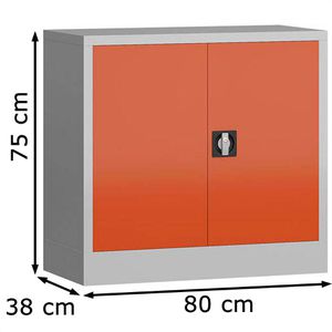Produktbild für Aktenschrank ClassiX X-530304, aus Metall