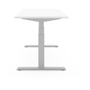 Produktbild für Schreibtisch Actiforce Pro 670SLS, weiß / silber