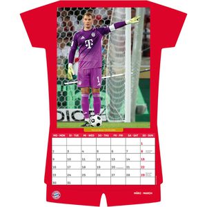 Produktbild für Bildkalender Neumann FC Bayern München, Jahr 2026
