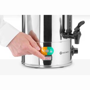 Produktbild für Heißwasserspender Hendi 209899, einstellbar 30°C - 99°C
