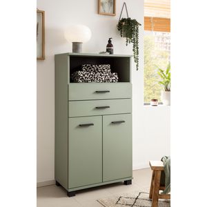 Produktbild für Badschrank Schildmeyer Palermo 157648, mit 4 Füßen, pistazie