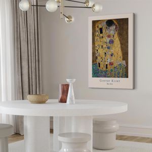 Produktbild für Wandbild Artgeist Gustav Klimt - Der Kuss