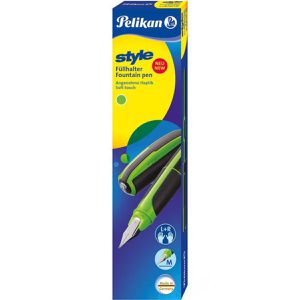 Produktbild für Füller Pelikan Style Neon Grün P57, Feder M