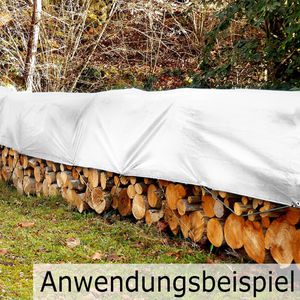 Produktbild für Abdeckplane Casa-Pura fd-18174, weiß