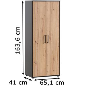 Produktbild für Aktenschrank Möbelpartner Aino, aus Holz