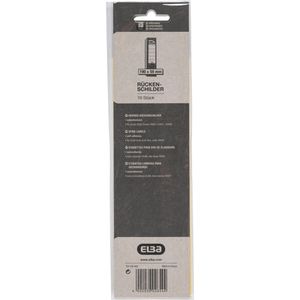 Produktbild für Rückenschilder Elba 100420949 rado, gelb