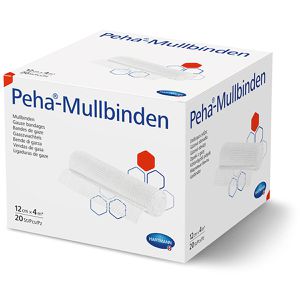 Produktbild für Mullbinden Hartmann Peha, 12 cm x 4 m