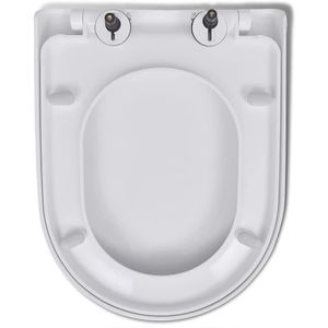 Produktbild für WC-Sitz vidaXL 141765, D-Form, aus Kunststoff