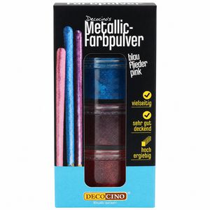 Lebensmittelfarbe Decocino Metallic-Pulver, wasserlöslich