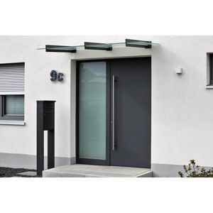 Produktbild für Hausnummer Metzler 3D, anthrazit aus Edelstahl
