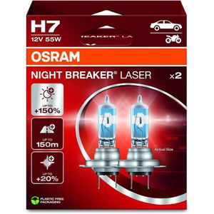 Produktbild für Auto-Lampe OSRAM Night Breaker Laser, H7