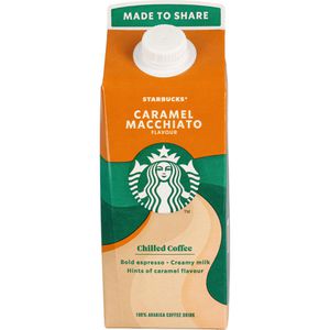 Produktbild für Eiskaffee Starbucks Caramel Macchiato Fettgehalt 1,8%