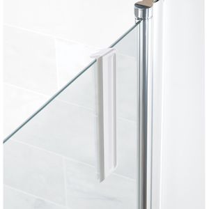Produktbild für Duschabzieher JosephJoseph EasyStore, aus Kunststoff, weiß