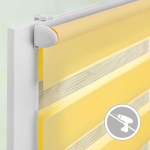 Produktbild für Rollo Lichtblick Klemmfix, lichtdurchlässig, gelb