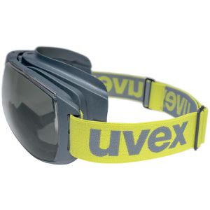 Produktbild für Schutzbrille Uvex megasonic, grau-gelb, Vollsichtbrille