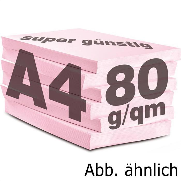 Carta Colorata Xerox Symphony A4 80g/m² - Rosa, Confezione Da 500 Fogli - Foto 7