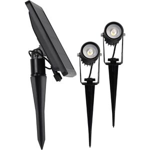 Produktbild für Gartenstrahler ChiliTec 23440, schwarz, mit 3W LED