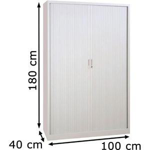 Produktbild für Rollladenschrank G-Office SDC.181040, aus Metall