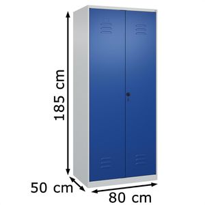 Produktbild für Mehrzweckschrank CP-Möbel Classic Plus, abschließbar, blau