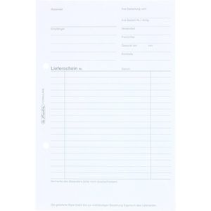 Produktbild für Lieferscheinbuch Herlitz 204, A5