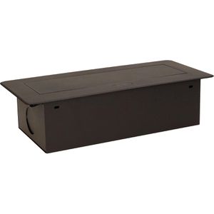 Produktbild für Einbausteckdose McPower 1534797, ohne Zuleitung, klappbar