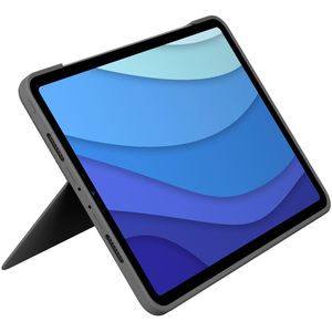Produktbild für Tablet-Hülle Logitech Combo Touch, 920-010142, grau