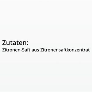 Produktbild für Zitronensaft Meggle aus Konzentrat