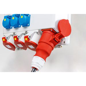 Produktbild für CEE-Stromverteiler as-Schwabe Fixo 6 Max, mobil, für außen