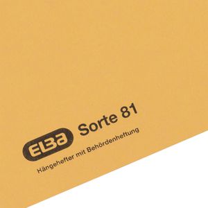 Produktbild für Hängehefter Elba 100555352, Sorte 81, A4