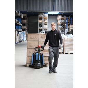 Produktbild für Hubwagen HanseLifter E-LI-FLOW, Tragkraft 1500kg