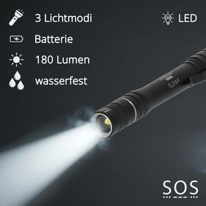 Produktbild für Taschenlampe Brennenstuhl TL210F, LED mit Batterie