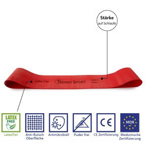 Produktbild für Fitnessband Trendy-Sport Trendy Tone Medical Level 4, 30 x 5cm