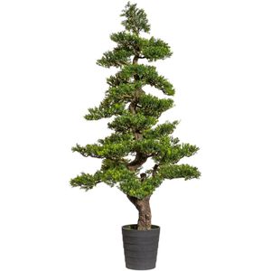 Produktbild für Kunstpflanze Creativ-green Bonsai Teeblatt